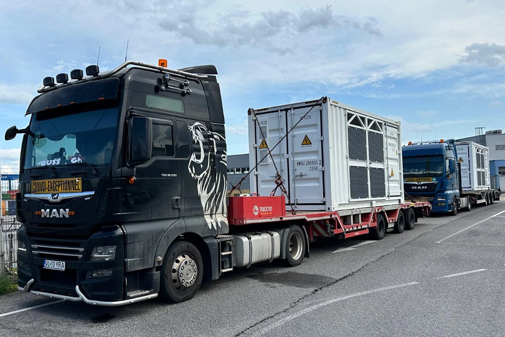 ansamblele fimrei Irra Truckline pentru transport agabaritic